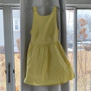 Vici Yellow Backless Dress